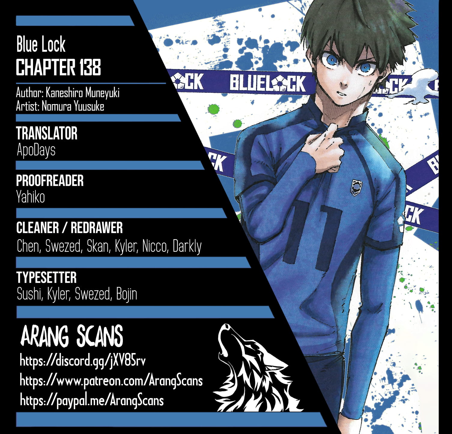 Blue Lock, Chapter 138 image 01